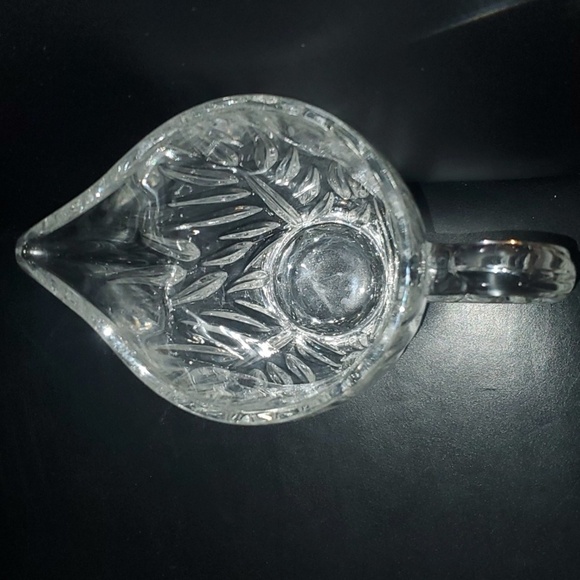 diningware home dining leaded crystal clear glass pitcher beautiful - Picture 3 of 5